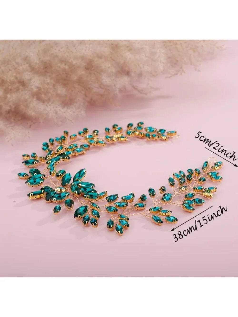 Elegant Crystal Wedding Headband | Bridal Hair Vine & Accessories for Brides